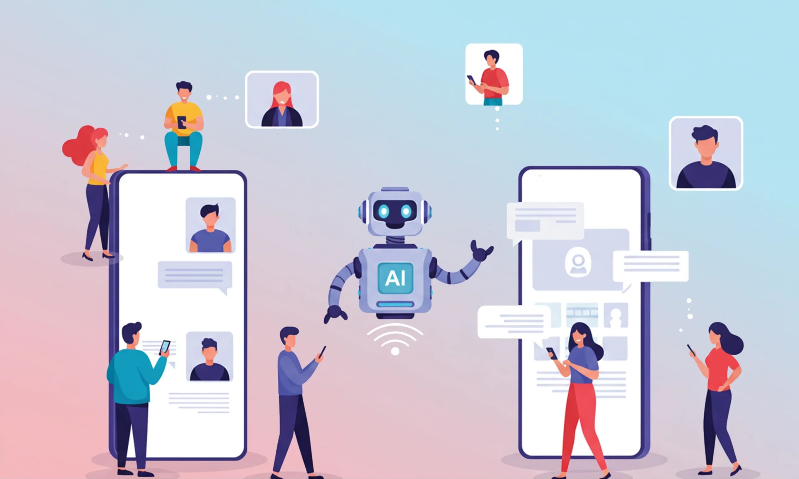 KI in Social Media: Instagram, Facebook, X & TikTok verstehen & nutzen